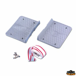 Trem Battery Double Fixing Plates With Strap. Boat Safety/Motorhome - Picture 1 of 1