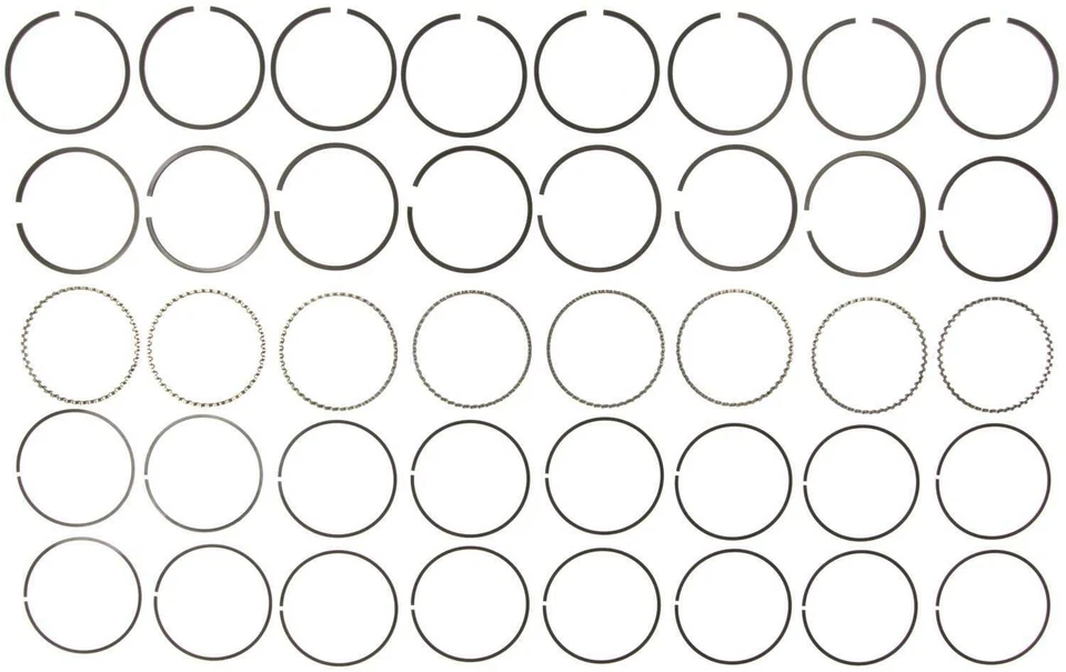 Juego de anillos de pistón de motor para Plymouth Fury III GTX MAHLE 1960-1971 ORIGINAL Foto 1 de 1