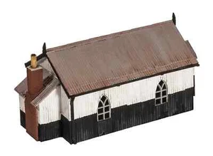 Wills SS70 - Corrugated Iron Chapel 1/76 Scale=00 Gauge Plastic Lineside Kit T48 - Bild 1 von 9