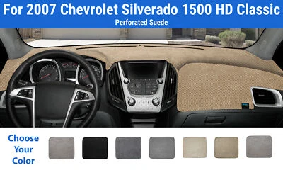 Cubierta de alfombrilla de tablero para Chevrolet Silverado 1500 HD Classic 2007 (Sedona Su Foto 1 de 4