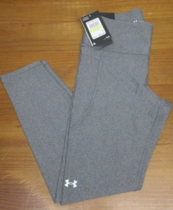 Leggings alla caviglia Under Armour Heatgear Donna M Grigi Compressione Alzati NUOVI - Foto 1 di 4