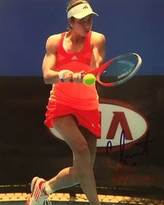 Foto de tenis 8x10 firmada por Christina McHale - Imagen 1 de 2