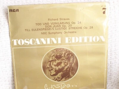 Toscanini Edition V. 7 R. Strauss Orch Works RARE UK Press STILL FACTORY SEALED! - Image 1 of 2
