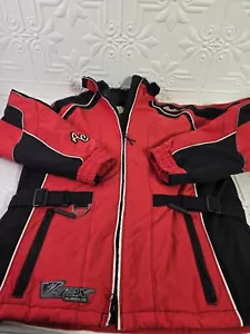Arctic Cat Cat Girl Vapor Women's Red Racing Jacket V-Tex Size Medium - Foto 1 di 23
