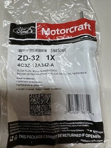 6.0L Glow Plug - OEM - Motorcraft ZD-32 * NOT FAKES * Shipping From WV - QTY 8 - Picture 1 of 2