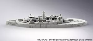 1:2400 HMS Illustrious - Picture 1 of 1