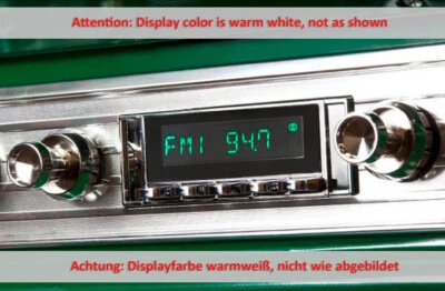 für GMC Truck 1964 1965 1966 Oldtimer Auto Radio DAB+ UKW FM Bluetooth AUX-in - Bild 1 von 4
