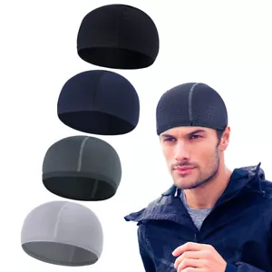 Cooling Skull Cap Helmet Liner Moisture Sweat Wicking Cycling Running Beanie Hat - Picture 1 of 13
