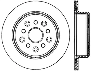 StopTech 128.44105R Sport Cross-Drilled Disc Brake Rotor Fits 93-98 Supra - Picture 1 of 1
