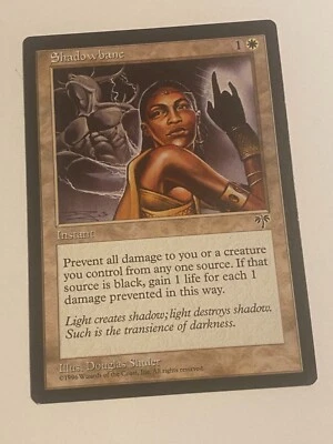 Shadowbane - Magic the Gathering MTG Mirage Single Card - Image 1 of 2