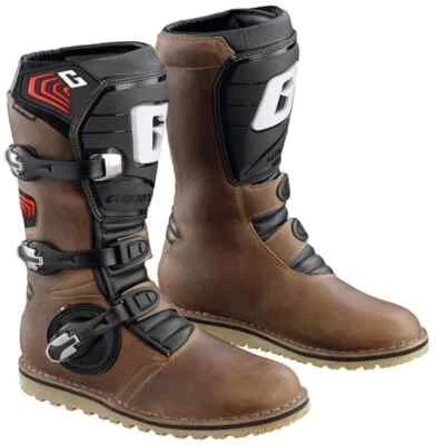 Gaerne Oiled Trials Boots Brown Adults Waterproof Leather Off Road Motorcycle