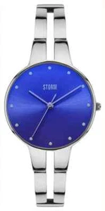 47536/LB Storm Ladies Rizzini LazerBlue Dial Stainless Steel Bracelet Watch £130 - Picture 1 of 1