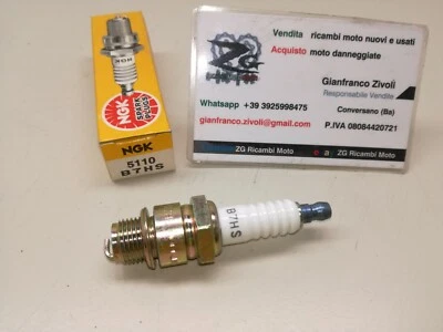 Nuovo NGK candela accensione B7HS 5110 SPARK PLUG Ducati Vespa Cagiva Yamaha - Immagine 1 di 2