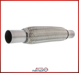 Universal Edelstahl Flexrohr INTERLOCK Ø 42 mm/ Länge 269 mm/ Gesamtlänge 390mm✩ - Bild 1 von 1