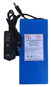 Batteries Lipo Rechargeable 12 V Dc Battery Portable + Kit Of Loader - Picture 1 of 1
