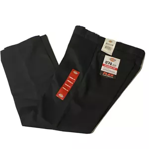 Pantalones de trabajo Dickies para hombre negros ajuste original ropa uniforme flexible - Imagen 1 de 15