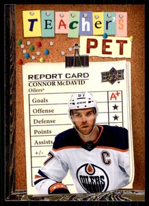 2023-24 Upper Deck Series 1 Teachers Pet Connor McDavid Edmonton Oilers #TP-24