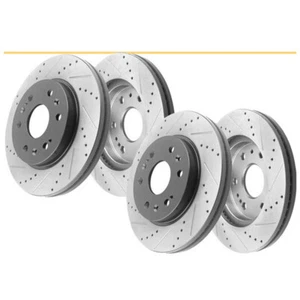 Front & Rear Brake Rotors For Chevy Silverado 1500 Express 1500 Suburban 1500 - Bild 1 von 8