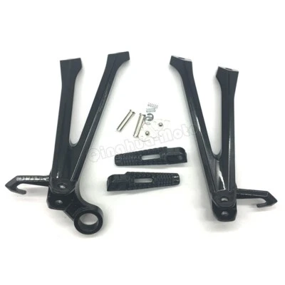 Soporte estriberas traseras negras para motocicleta Suzuki GSXR600/GSXR750 2011-2018 K11 Foto 1 de 4