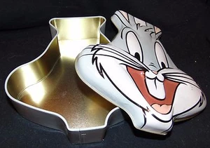 Warner Bros Bugs Bunny Tin Box - Picture 1 of 3
