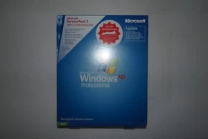 Microsoft Windows XP Professional SP2 Vollversion deutsch NEU OVP Box - Bild 1 von 2