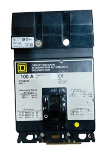 Interruttore Quadrato D FC34100 3 poli 65kA@480v I linea - Foto 1 di 3