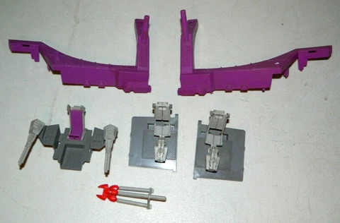 RARE VTG 1980'S 1987 TYCO DINO RIDERS T REX TYRANNOSAURUS ARMOR & GUN PARTS LOT Cover