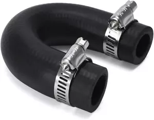 Heater Core Crossover Coolant Hose 5/8" End and 3/4" End with 2PCS Clamps for LS - Picture 1 of 12