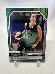 2024 Panini Instant Sabrina Ionescu #55 Liberty Jungle /25 Hand Sun First Loss - Bild 1 von 2