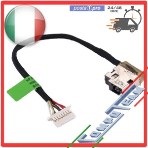 Connettore Alimentazione ricarica Notebook HP 250 G4 250 G5 255 G4 DC Power Jack - Foto 1 di 4