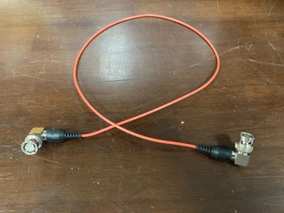 Shape 24" Skinny 90-Degree BNC Cable, Red #SKI24R - Image 1 of 4