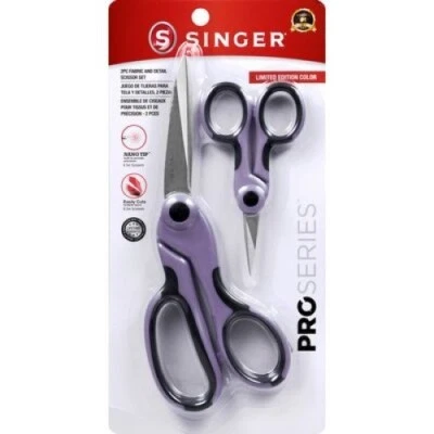 SINGER ProSeries Fabric and Detail Scissors 2 Piece Set 40441 - Image 1 of 3