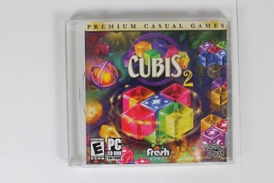 Cubis 2 Jewel Case (PC) Vintage Game PC-ROM - Image 1 of 4