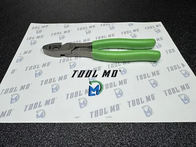 Snap-on Tools USA NEW 7" GREEN Soft Grip Heavy-Duty Combination Pliers 57CF - Image 1 of 4