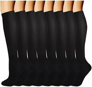 Knee High Socks Over The Calf High Intensity Training Sport Socks -Size M - Picture 1 of 21