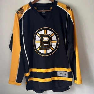 Team Apparel Black and Yellow Hockey Jersey Bruins Happy Gilmore Small - Picture 1 of 10