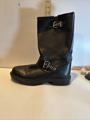 Stone Walker Botas de Cuero para Motocicleta Talla 28 1/2 EE. UU. 10 1/2 Foto 1 de 4