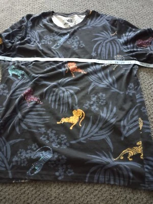 American Rag Cie SS Fun Leopard Graphic Print  Men’s Tee XL - Image 1 of 4