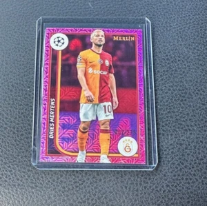 2023-24 Topps Merlin Dries Mertens Pink Mojo Refractor 082/275 - Imagen 1 de 1