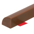 Flexible Molding Trim 98 Inch Quarter Round Molding Water Barrier Brown
