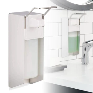 500ML Desinfektionsmittelspender Seifenspender Edelstahl Wandmontage Eurospender - Bild 1 von 8