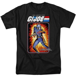 G.I. Joe - Cobra Commander Card - Adult T-Shirt - Picture 1 of 1