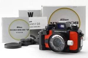 Read! [Near MINT in Box] Nikon Nikonos V Orange Film Camera 35mm F2.5 Lens JAPAN - Bild 1 von 15