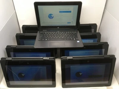 Lote de 10 HP ProBook x360 EE 11 G2 -11.6 Pantalla Táctil-i5-8GB-256GB SSD Foto 1 de 4