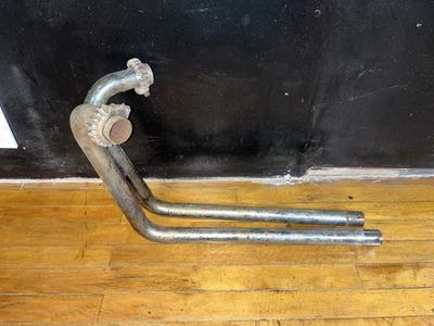 1966 Triumph T120 T120R Bonneville TR6C 650cc коллекторы 1 1/2" - Изображение 1 из 4