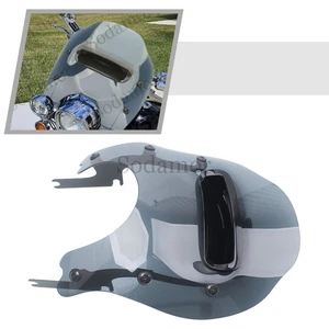 Smoke Windshield Vented Mount Set For Harley Davidson Road King Special FLHRXS - Foto 1 di 24