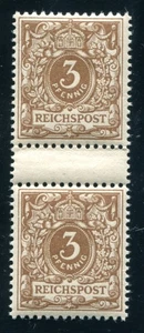 DEUTSCHLAND 1889 45cbZS ** MNH EINWANDFREI signiert BPP (Z6550 - Bild 1 von 2