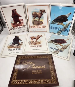 CHARACTER SKETCHES Complete 3 Volume Boxed Set HC with coloring books and quiz - Picture 1 of 24