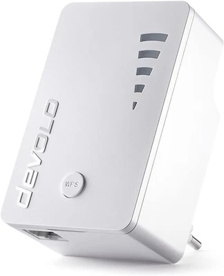 devolo WiFi Repeater ac, WLAN Repeater, bis zu 1.200 Mbit/s, WLAN Verstärker - Bild 1 von 4