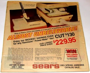 Vintage 1983 Sears Katalog Verkauf! MÄHER/GERÄTE/ELEKTRONIK/WERKZEUGE/MODE/SCHUHE!+ - Bild 1 von 24